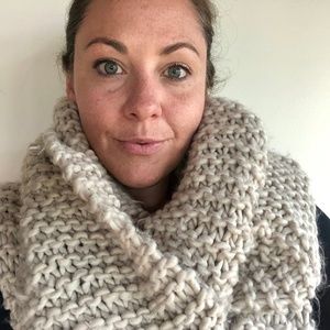 Urban Outfitters Oversized Knit Infinity Scarf